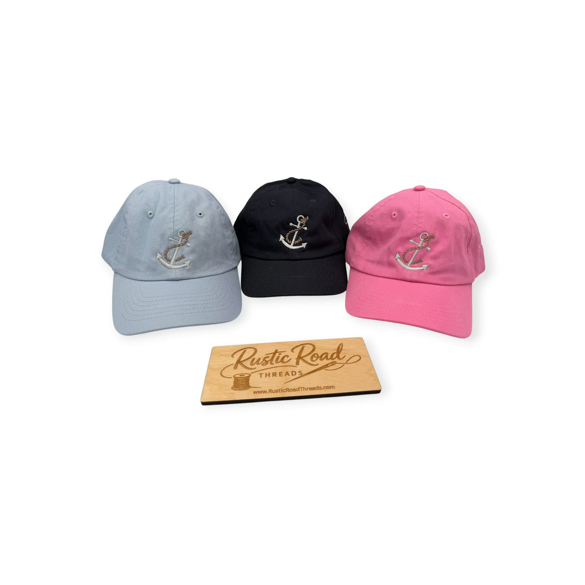 Youth Lake Geneva Anchor & Rope Embroidered Baseball Hat