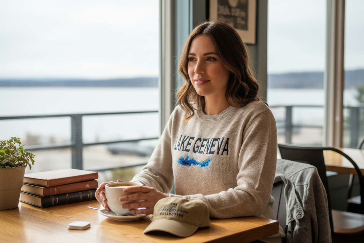 Nantucket Style Lake Geneva Sweatshirt
